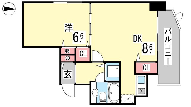 【間取り】 | コート住吉