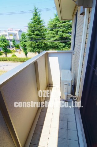 パークハイツのバルコニー