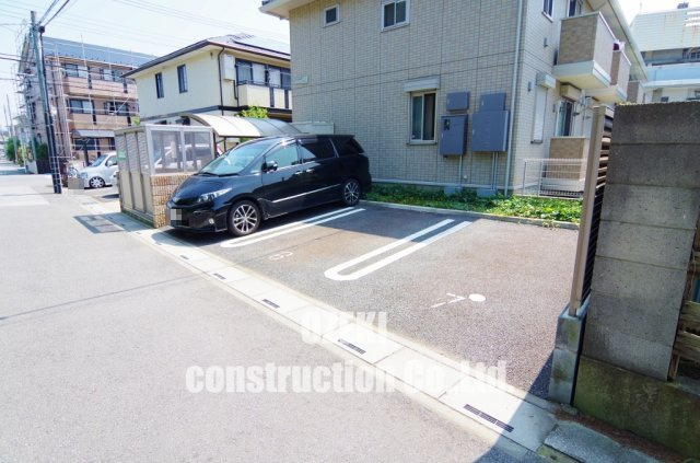 パークハイツの駐車場