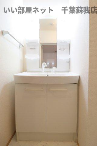 ガーデンハイツ・モッコクの独立洗面台|独立洗面化粧台が付いています