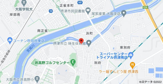フルハウスの地図