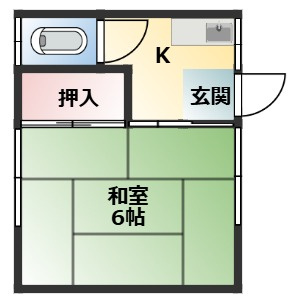 大山荘の間取り