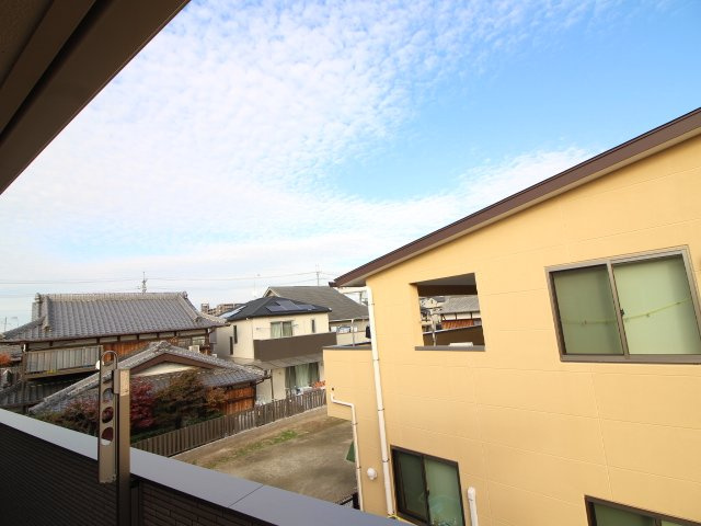 ラシーネ洛楽の展望|同タイプ別号室の写真です