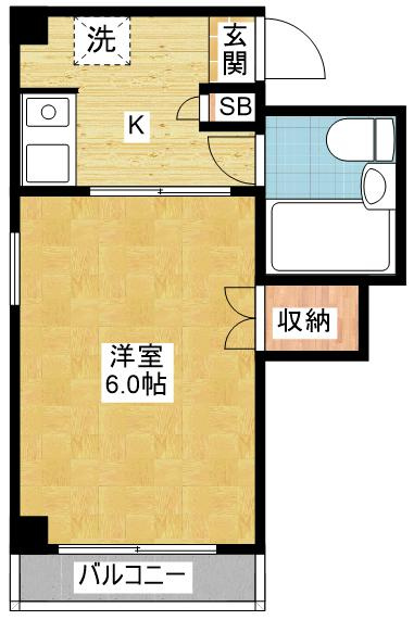 サンパーク大久手 | 名古屋市の賃貸ならMy賃貸の間取り|サンパーク大久手