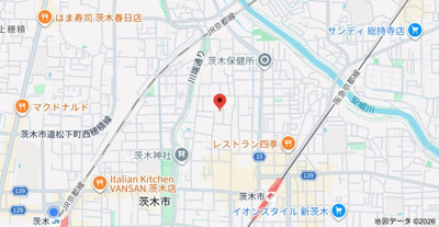 【地図】 | アート茨木（片桐町）