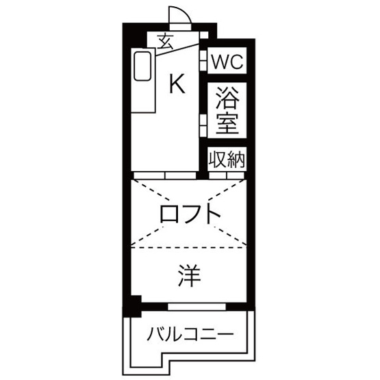 【間取り】 | サン・ウエダビルI
