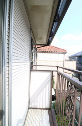 リビエラハイムのバルコニー