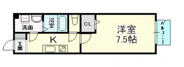 【間取り】 | エスポワールＢ