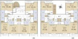 【間取り】 | 奈良市学園朝日町一棟アパート