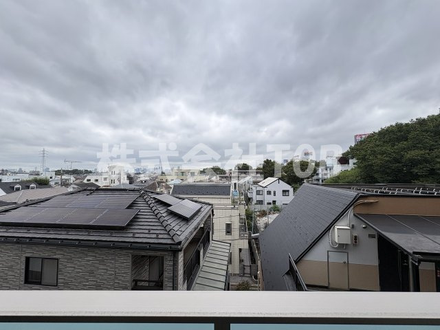 【展望】 | ルクレ上北沢ルネサンスコート | 洋室5帖　バルコニーからの展望