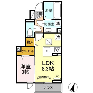 【間取り】 | サフィール富士見台