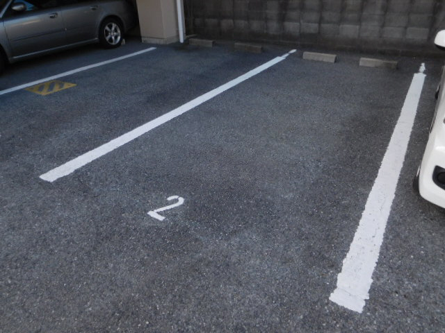 ヴィークル白浜の駐車場
