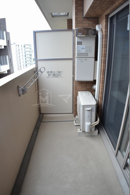 エイペックス南堀江のバルコニー