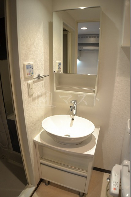 エイペックス南堀江の洗面所