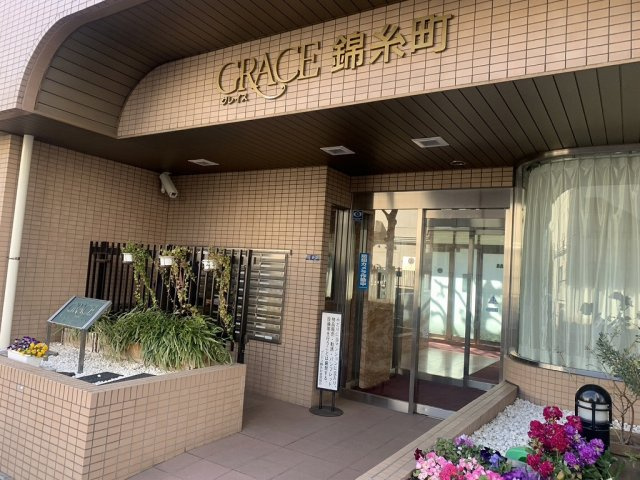 グレイス錦糸町のエントランス