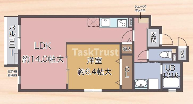 【間取り】 | ヴァンヴェール楠根