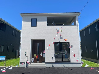 【外観】 | 神栖市土合本町第5-3号棟 | ４ＬＤＫ　最短即日見学も可能です。お気軽にお問合せ下さい！