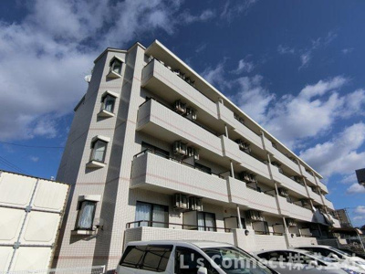 【外観】 | アンソレイエ・ロジュマン | 都市ガス使用のマンションです。