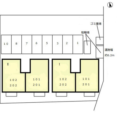 【区画図】 | トワヴェールⅠ