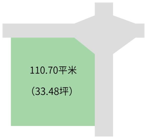 和歌山市東長町２丁目の売地の土地図