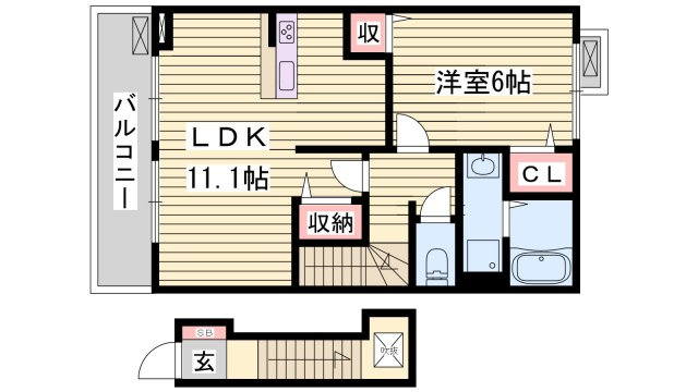 ルミエールの間取り