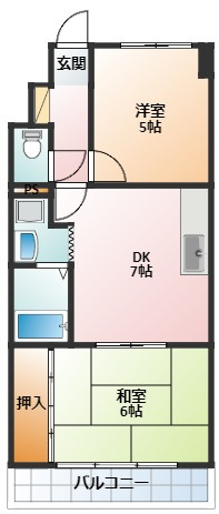 【間取り】 | シュロス鵜の森