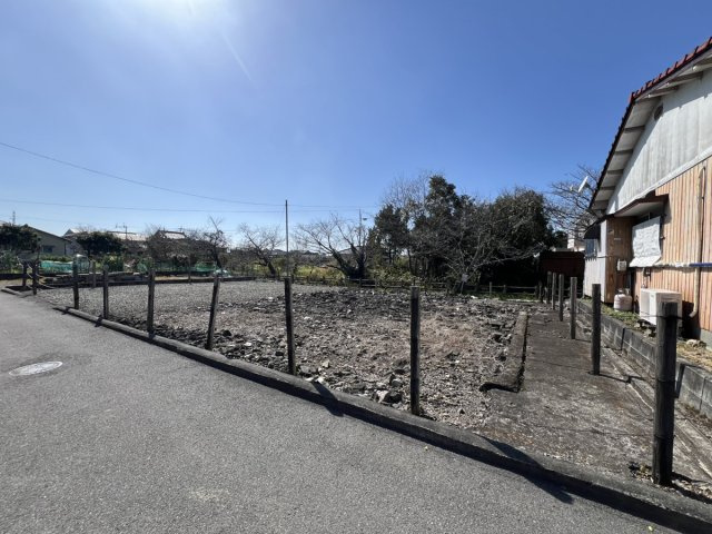 宮地町土地の外観