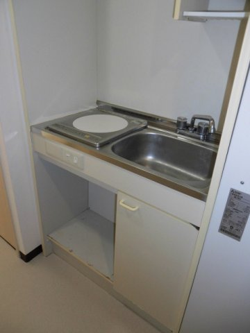 大阪市中央区谷町１丁目の賃貸マンションのキッチン