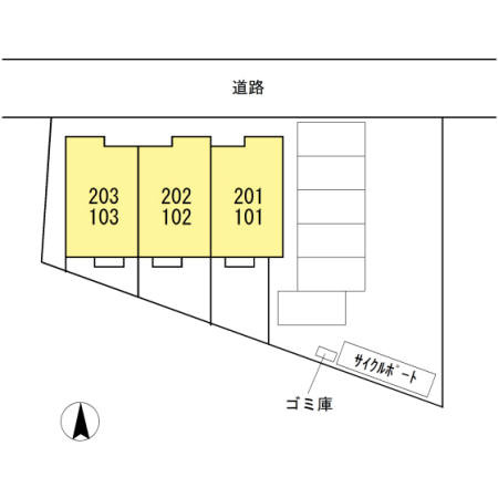 【区画図】 | フルーレ下中野