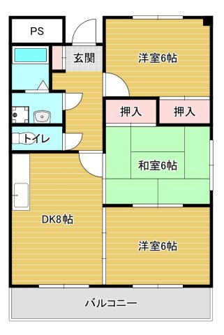 グランドールの間取り