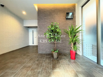 【ロビー】 | ルクシア阿波座 | 落ち着いた雰囲気のロビー♪