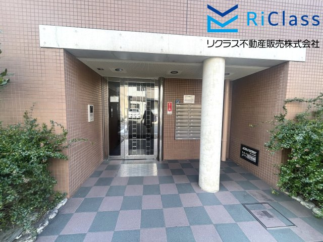 ヴェルデコート水笠のエントランス|オートロックです