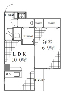 【間取り】 | パティーナ本所吾妻橋