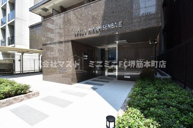 リーガル南船場Ⅲのエントランス