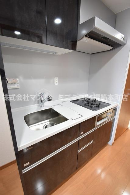 大阪市中央区南船場１丁目の賃貸マンションのキッチン