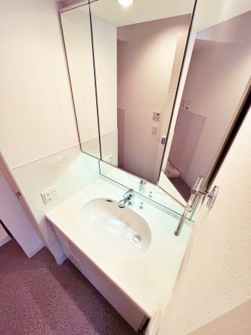 アルグラッド ザ・タワー心斎橋の独立洗面台