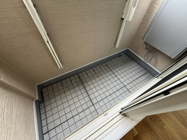 ベイホーム市川のバルコニー