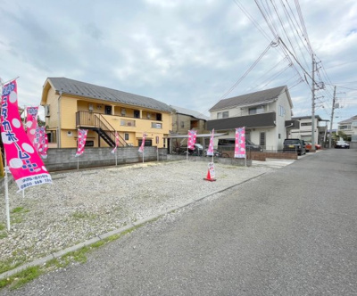 【前面道路含む現地写真】 | 弊社売主に付き仲介手数料不要 建築条件付売地　【全1区画】