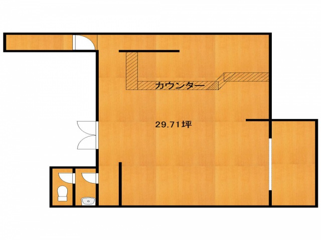 西尾かとうビルの間取り