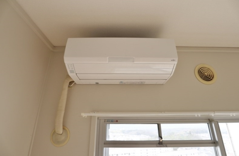 ビレッジハウス高美が丘タワーの設備|エアコン2台付き
