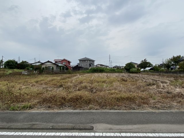 下野市柴　土地の外観