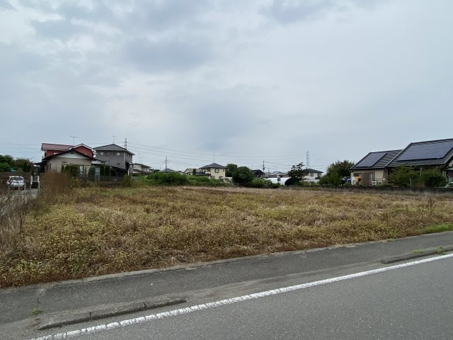 下野市柴　土地の外観