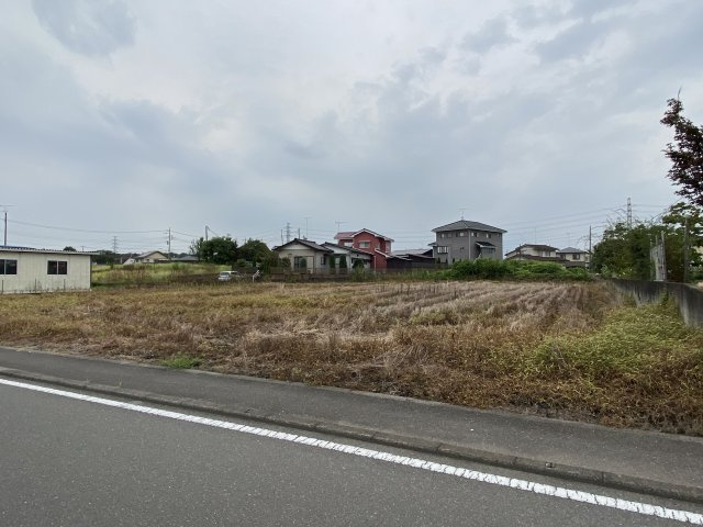 下野市柴　土地の外観