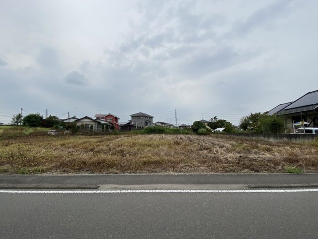 下野市柴　土地の外観