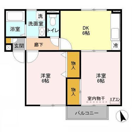 【間取り】 | クレアンヌーヴ