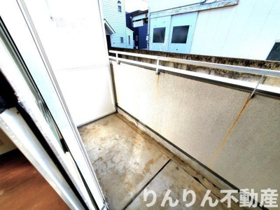 【バルコニー】 | 第1メゾン吉岡 | お洗濯にも便利なバルコニー付き