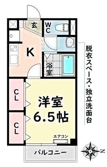 【間取り】 | さくらフラット【名古屋市賃貸・女性限定】