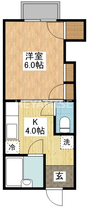ガーデンハウス片淵の間取り