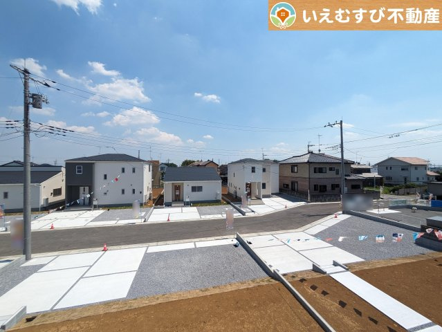Livele Garden.S　鴻巣屈巣第3の展望|安らぎを実感できる街並が望めます。
綺麗な区画に分かれた統一感のある街並み。新生活を快適にスタート！