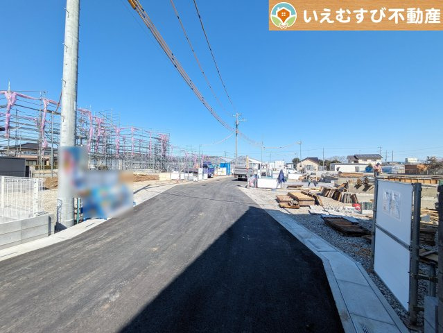 Livele Garden.S　鴻巣屈巣第3の前面道路含む現地写真|令和6年3月11日撮影